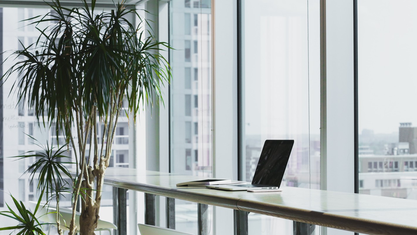 Computer in office